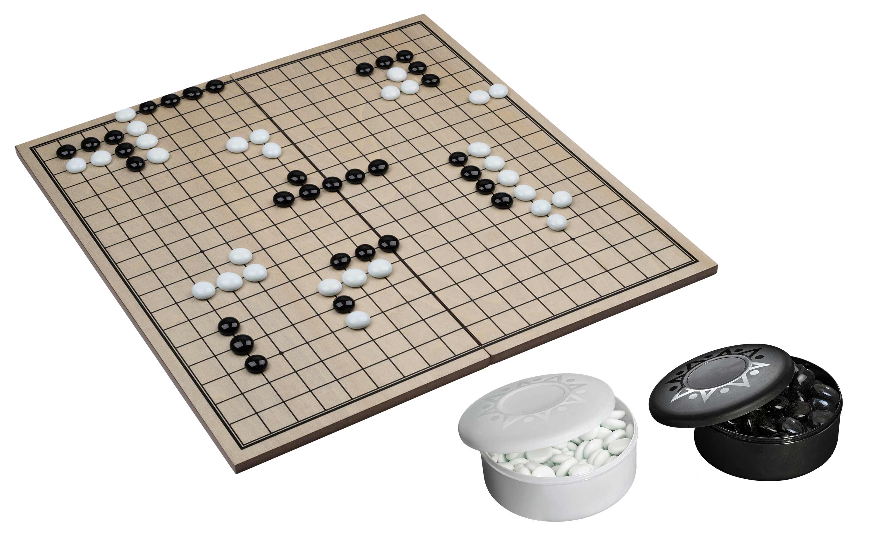 Go & Go Bang, Set, Turnier, Spielbrett klappbar