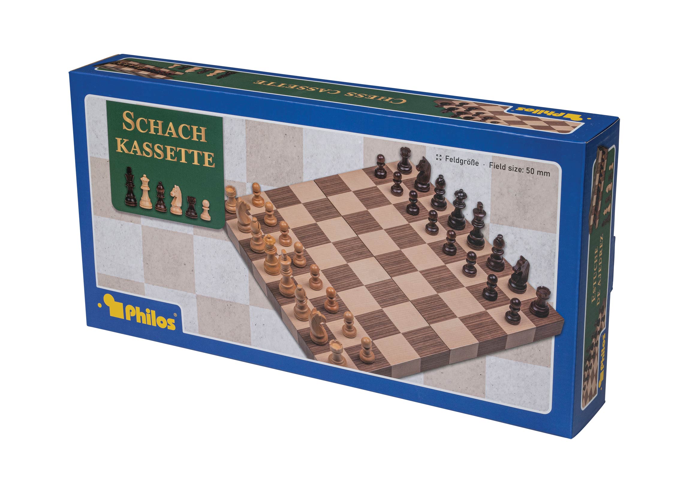 Chess cassette, field 50 mm