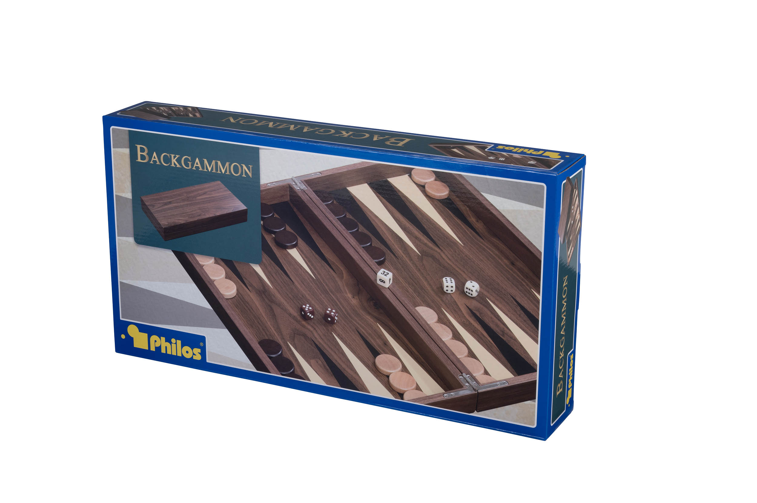 Backgammon Skeloudi, groß, Magnetverschluss