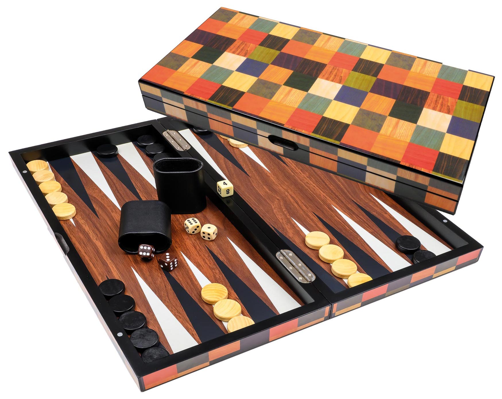 Backgammon Fourni, groß, Magnetverschluss