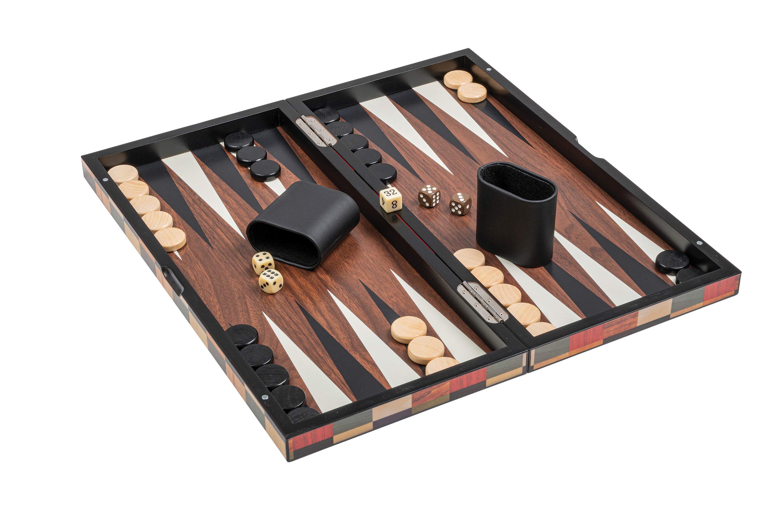 Backgammon Fourni, large, magnetic lock