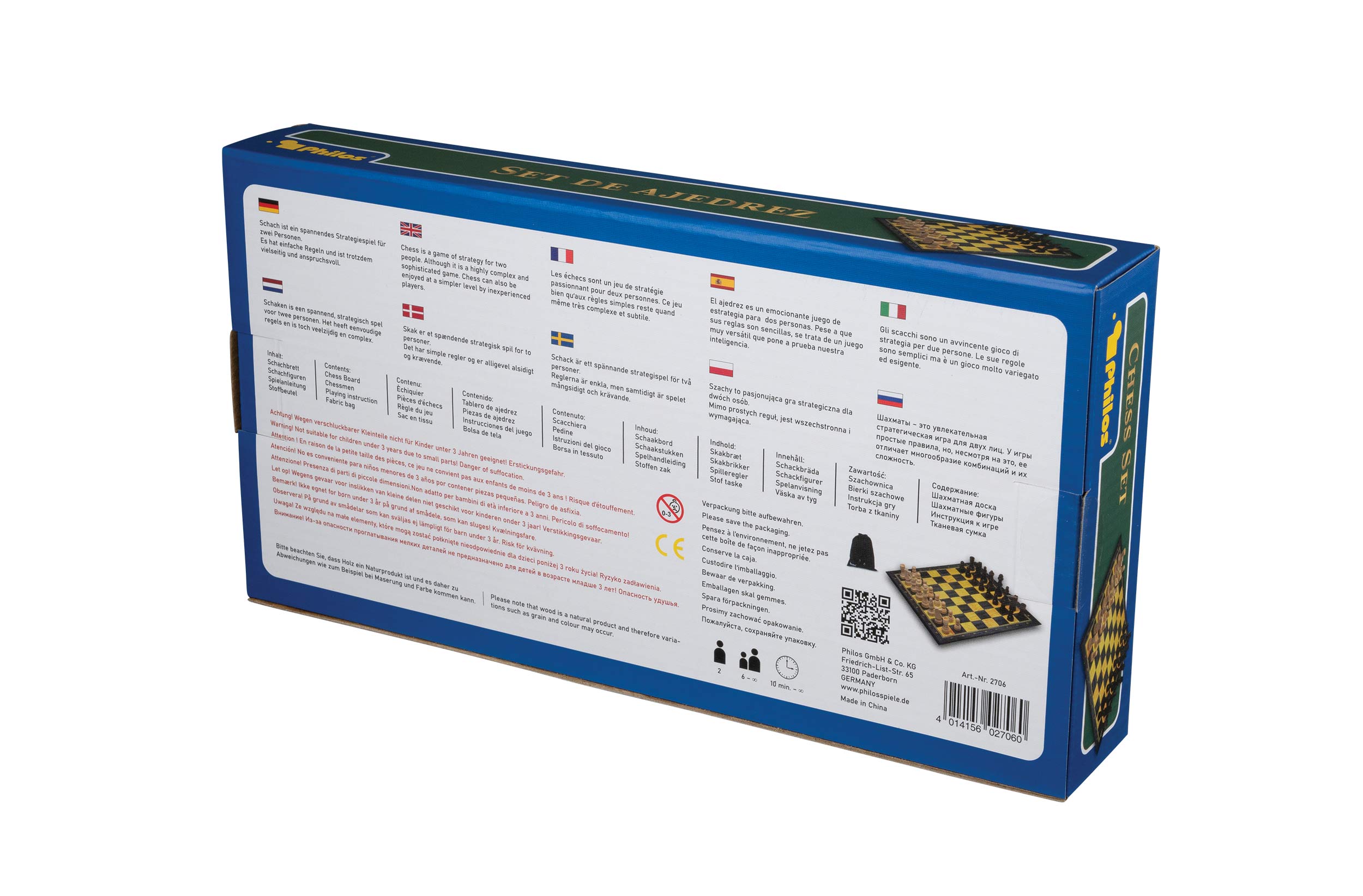 Chess Set Standard, field 30 mm