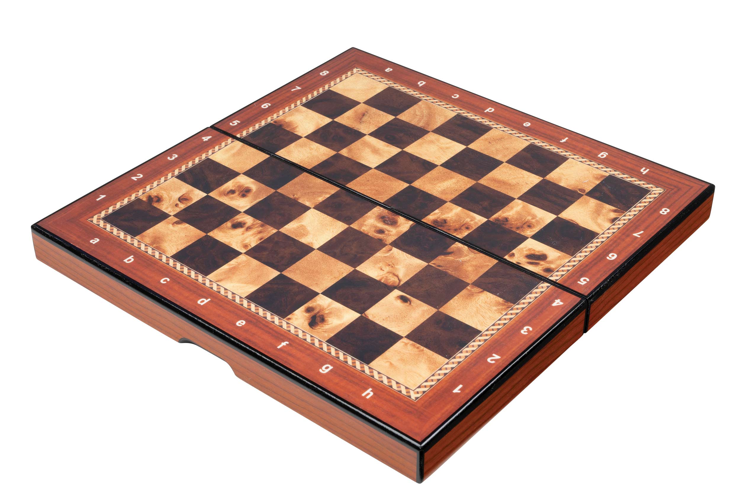 Chess cassette, field 26 mm, with numbers and letters