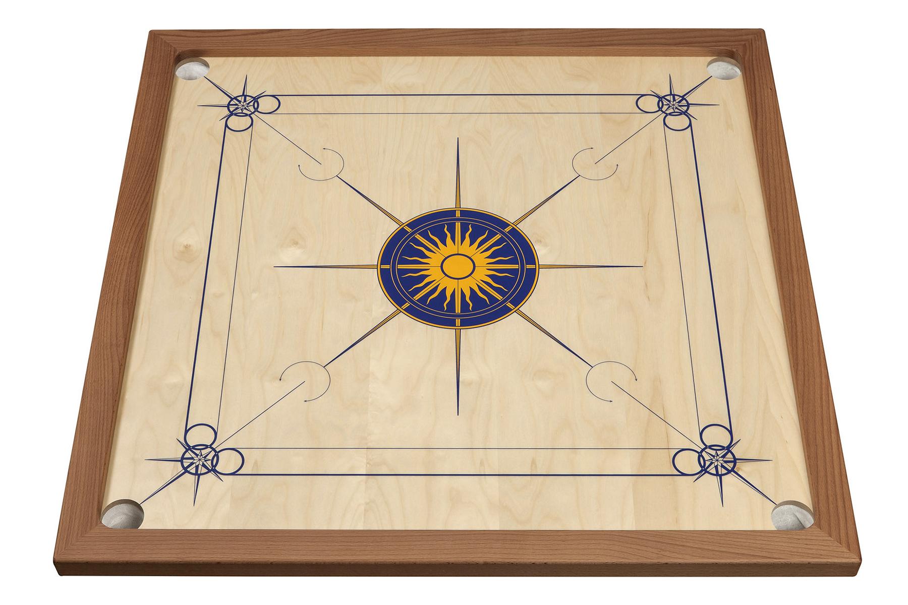 Carrom Standard, blau gelb