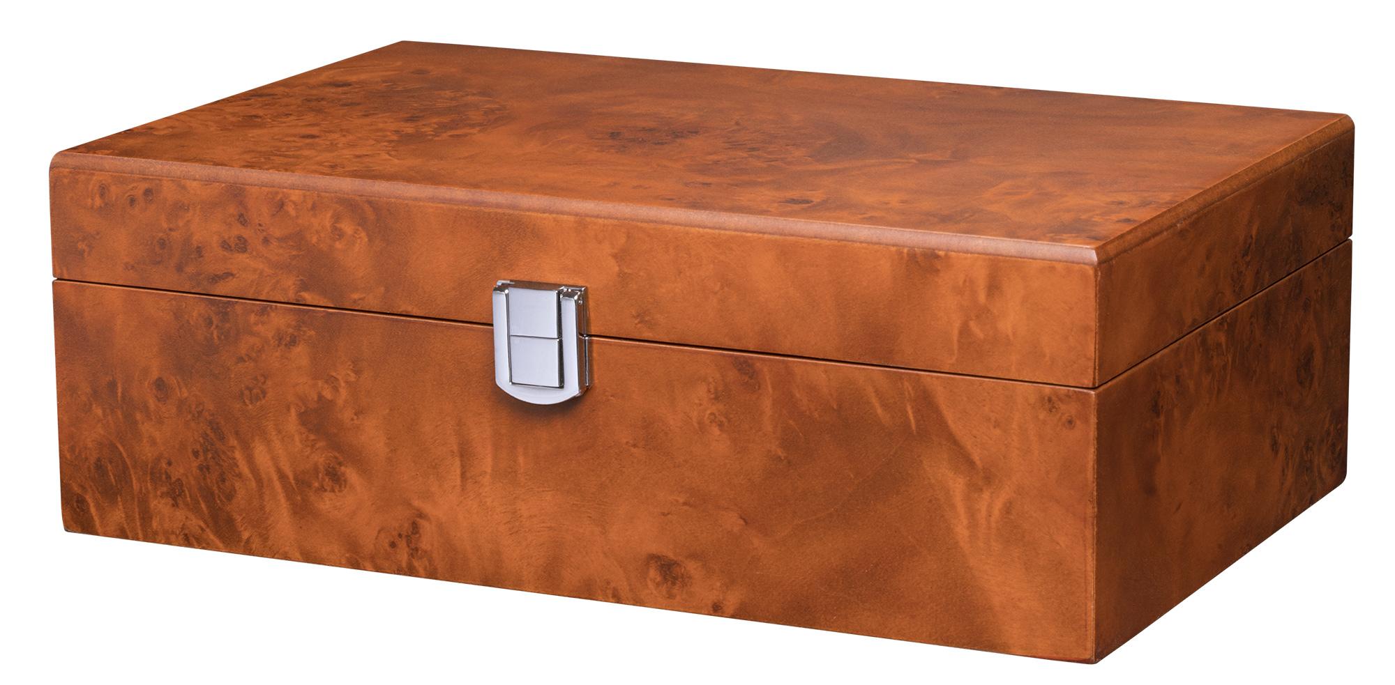 Chess pieces Augustus, king height 100 mm, in wooden box