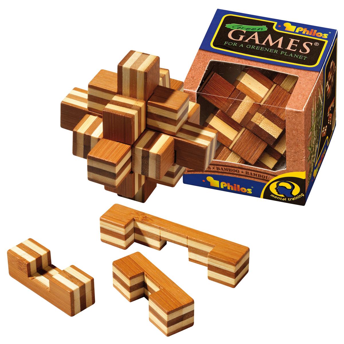 Stern Puzzle, Bambus Stern Puzzle, Bambus