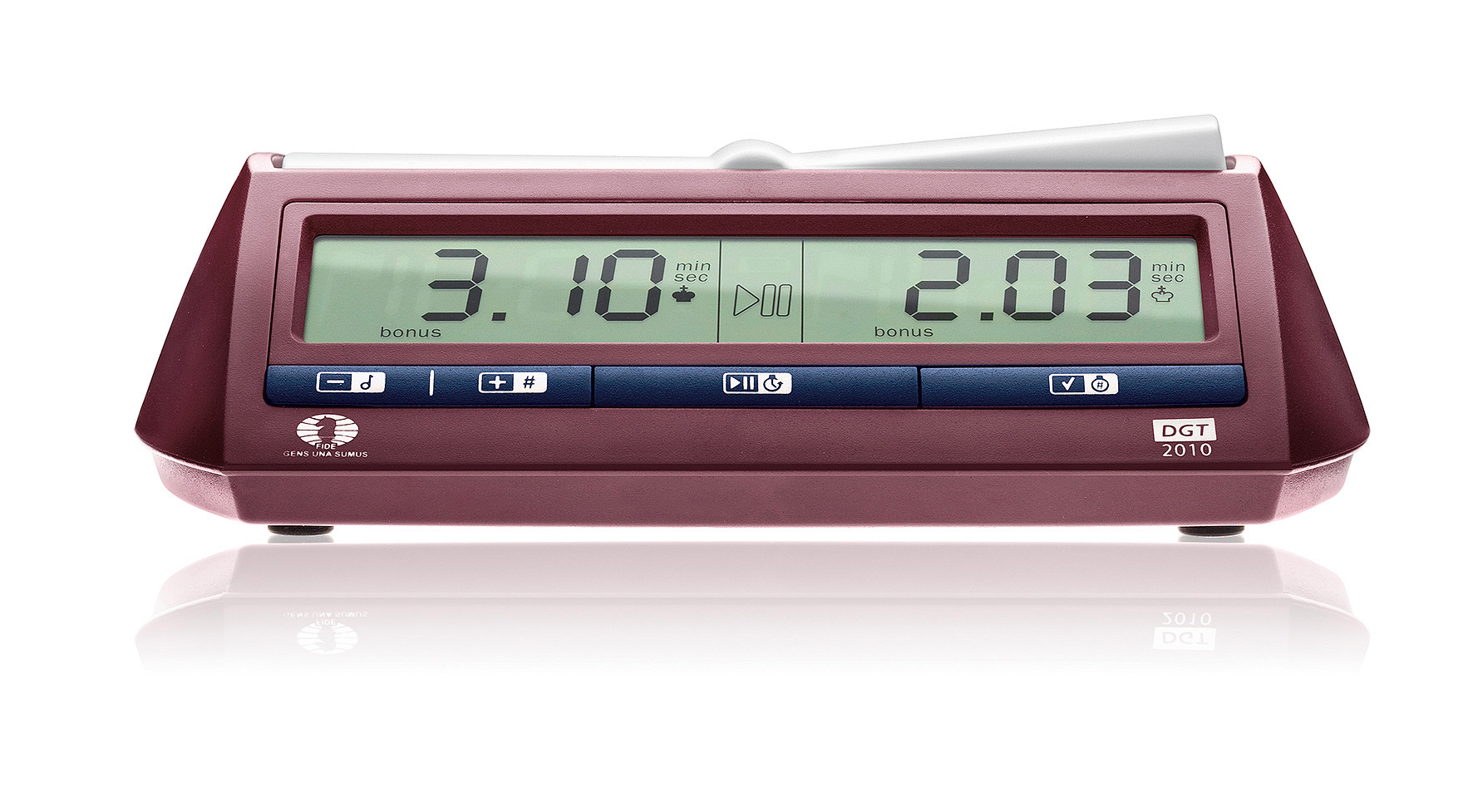 Chess Clock DGT 2010, with FIDE-Logo, digital