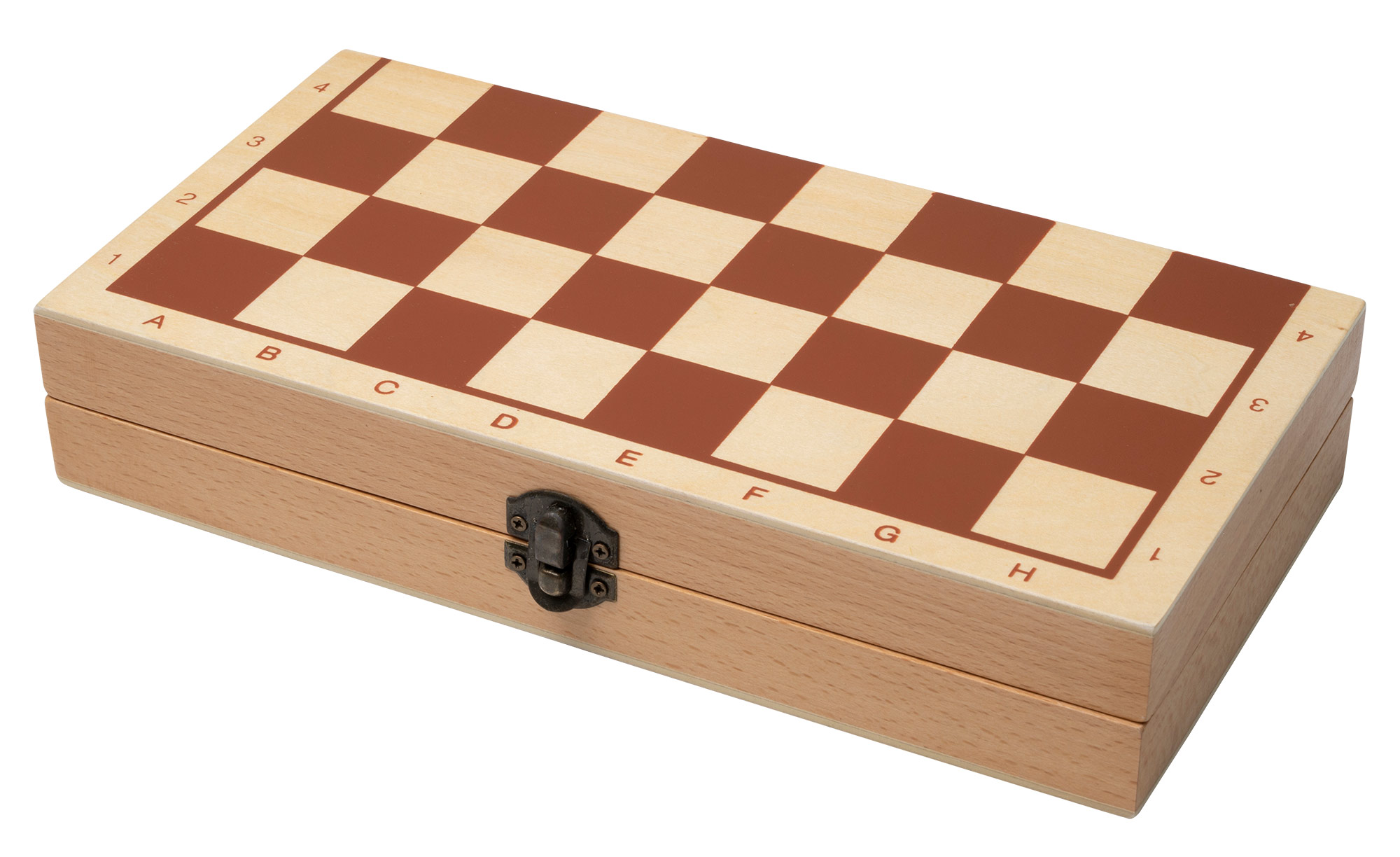 Chess cassette, field 30 mm, with numbers and letters