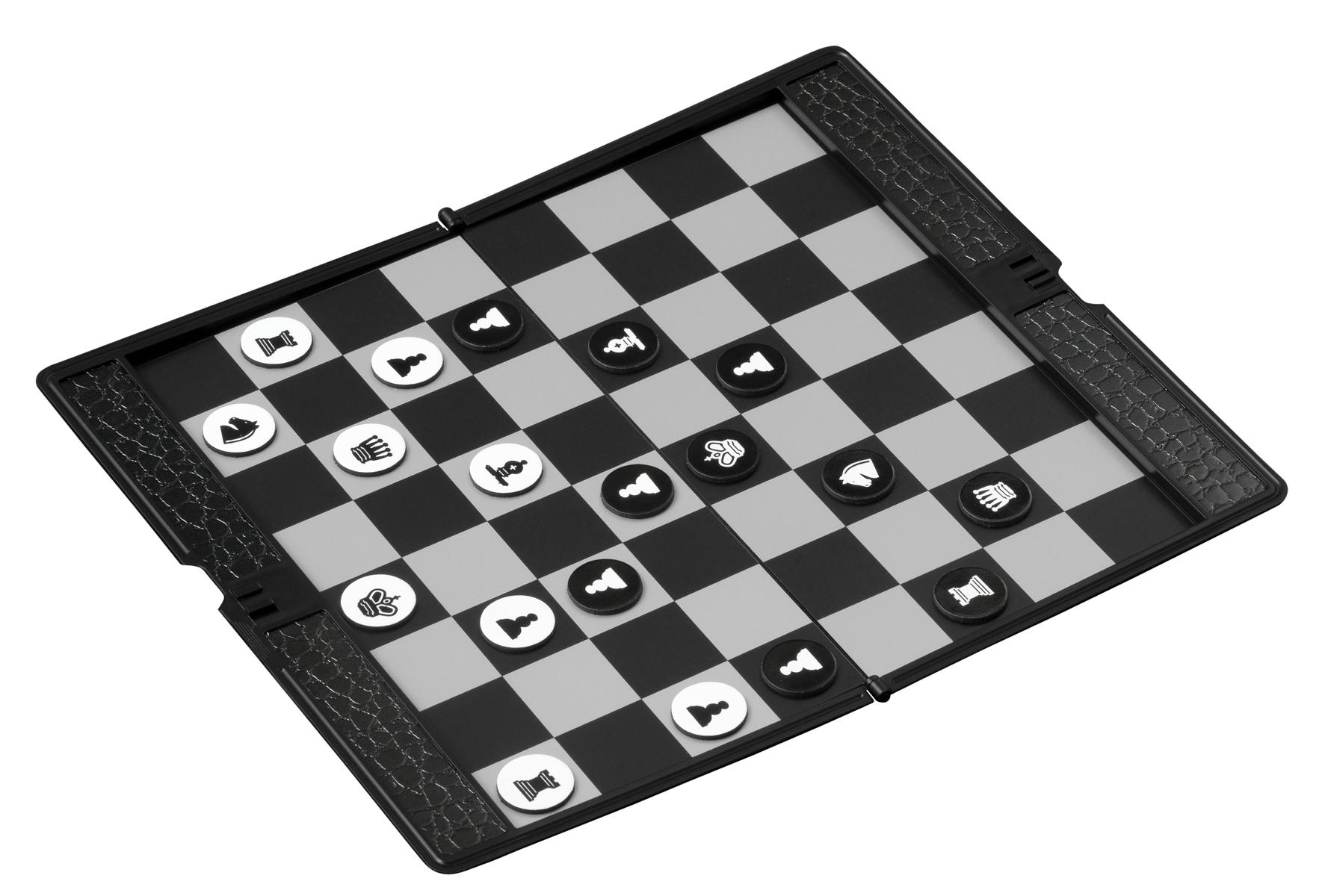 Schach, Kunststoff, Reisespiel, magnetisch