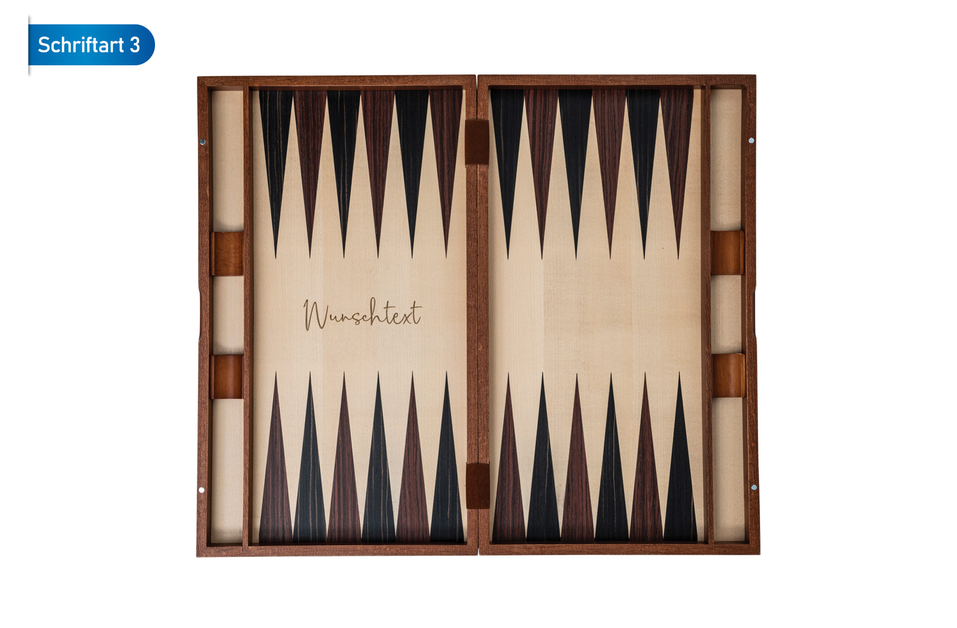 Backgammon Symi, large, magnetic lock