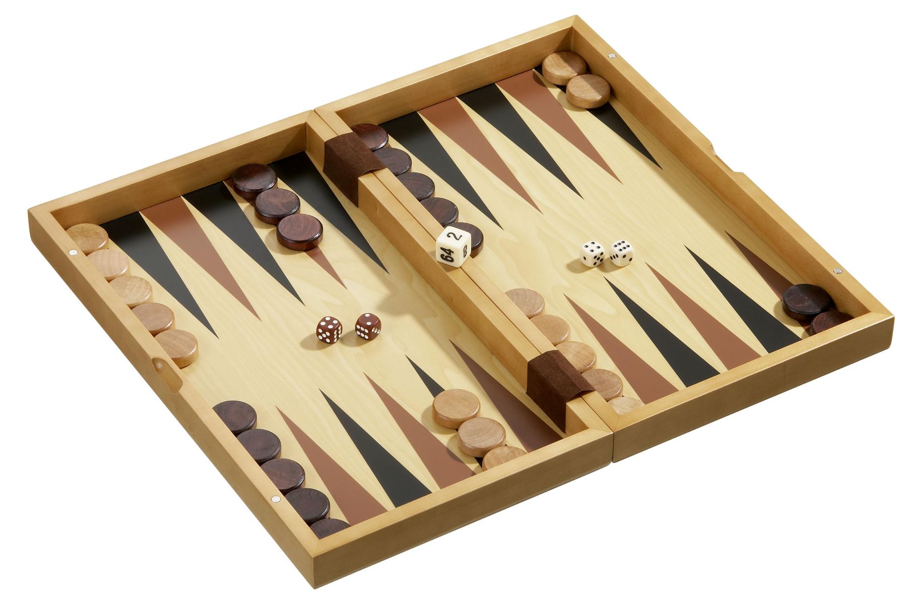 Backgammon Ios, medium, Magnetverschluss