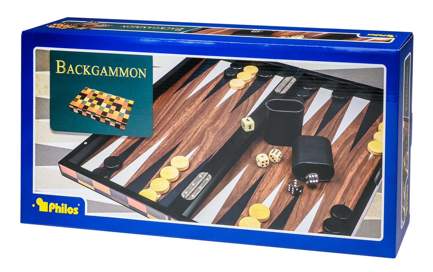 Backgammon Fourni, groß, Magnetverschluss
