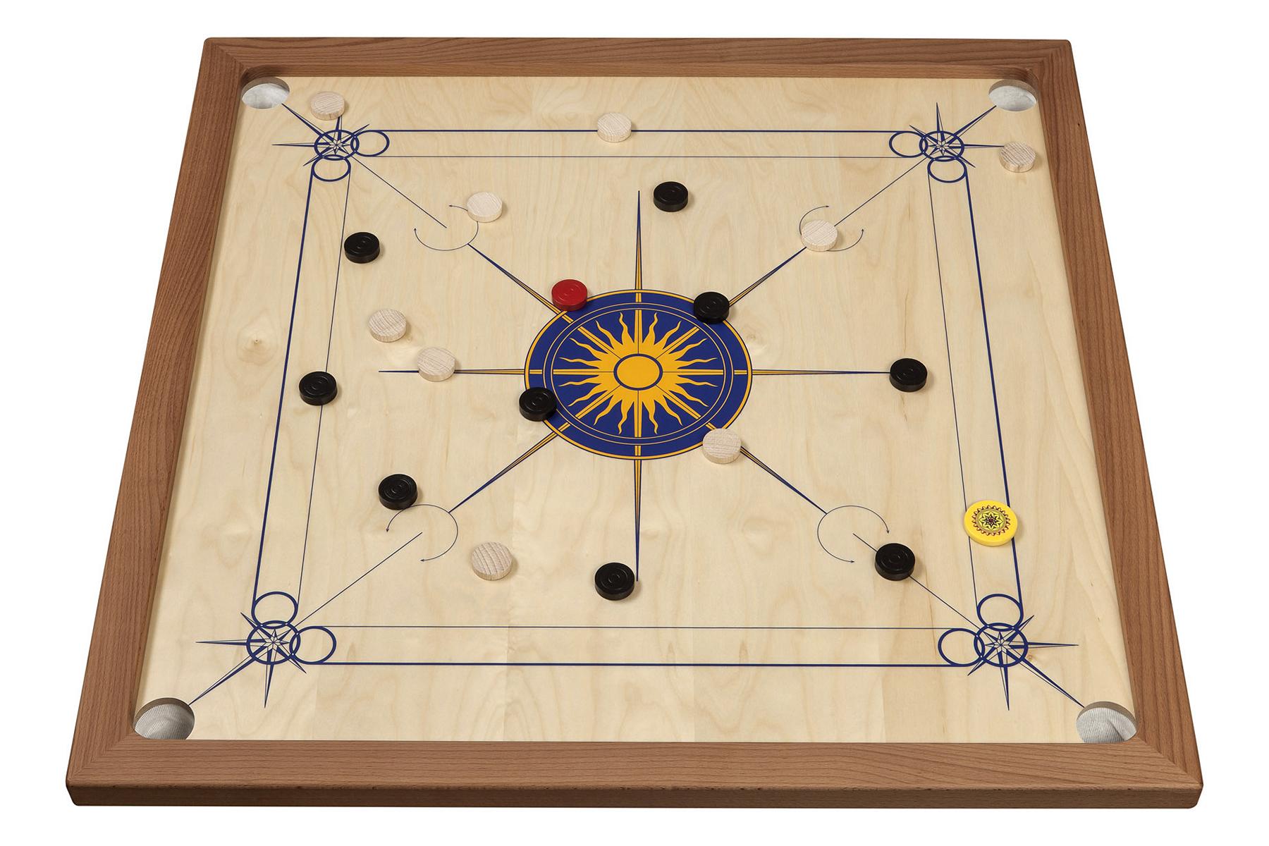 Carrom Standard, blau gelb