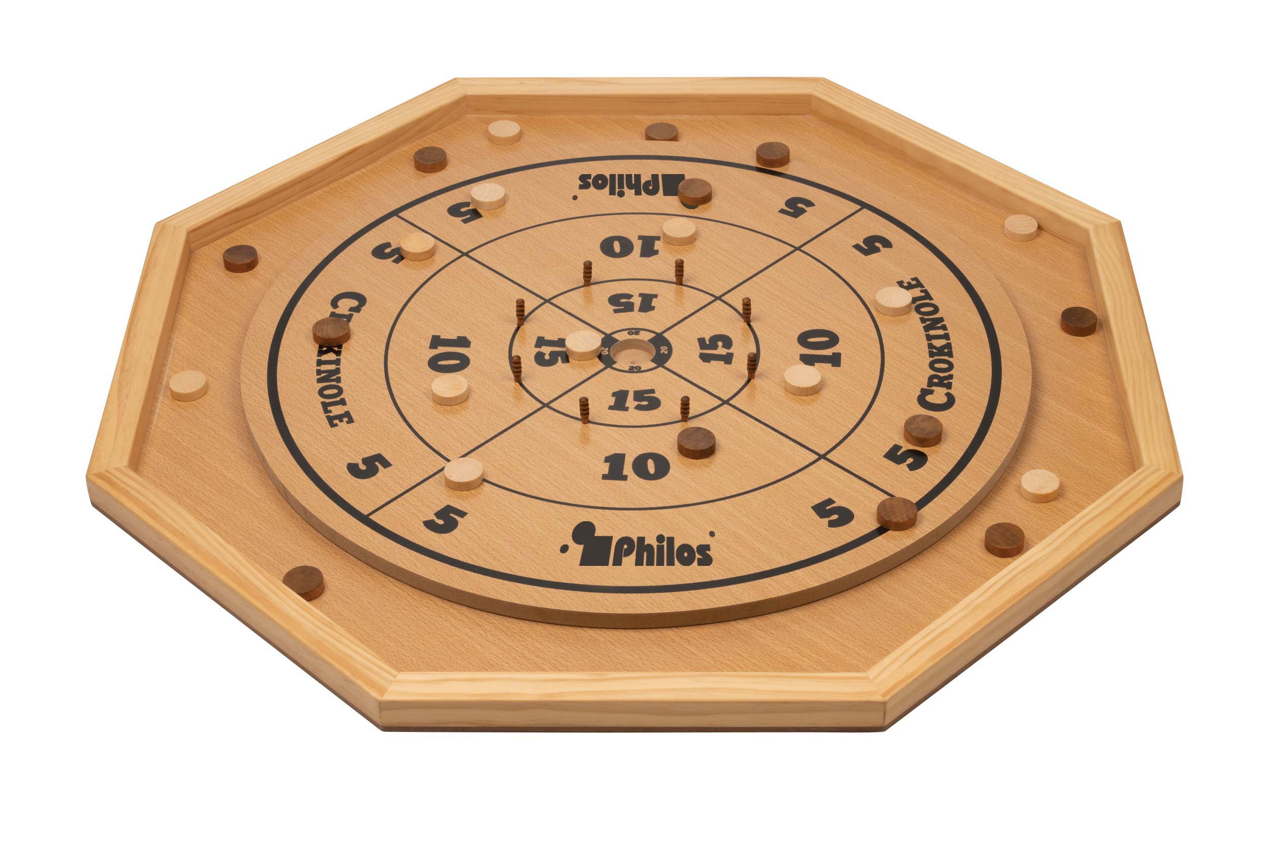 Crokinole 5 in 1