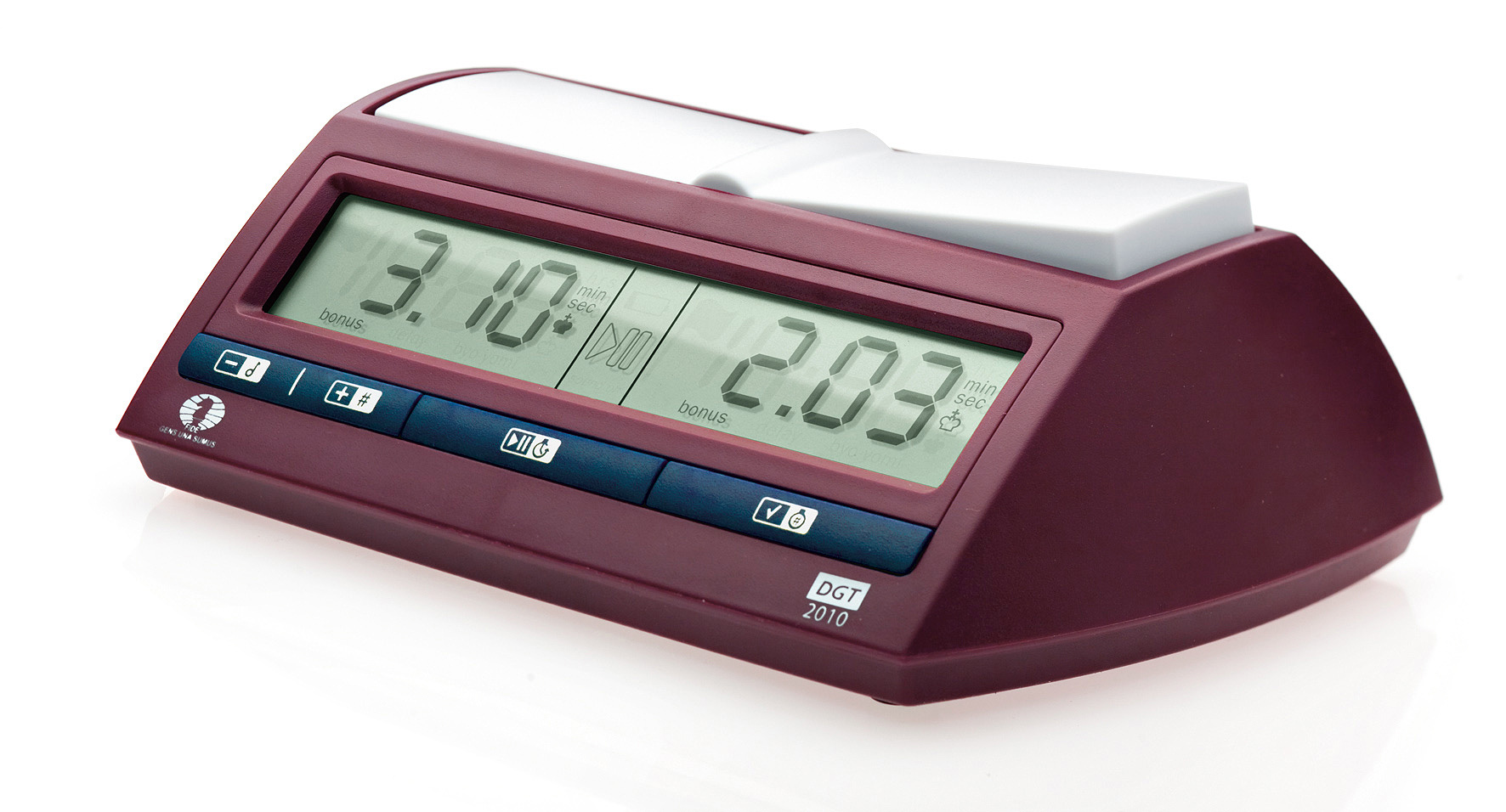 Chess Clock DGT 2010, with FIDE-Logo, digital