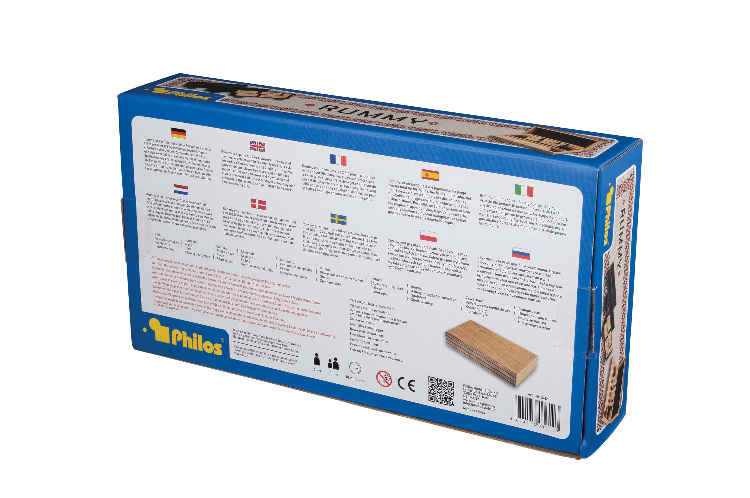 Rummy, wooden cassette, book design