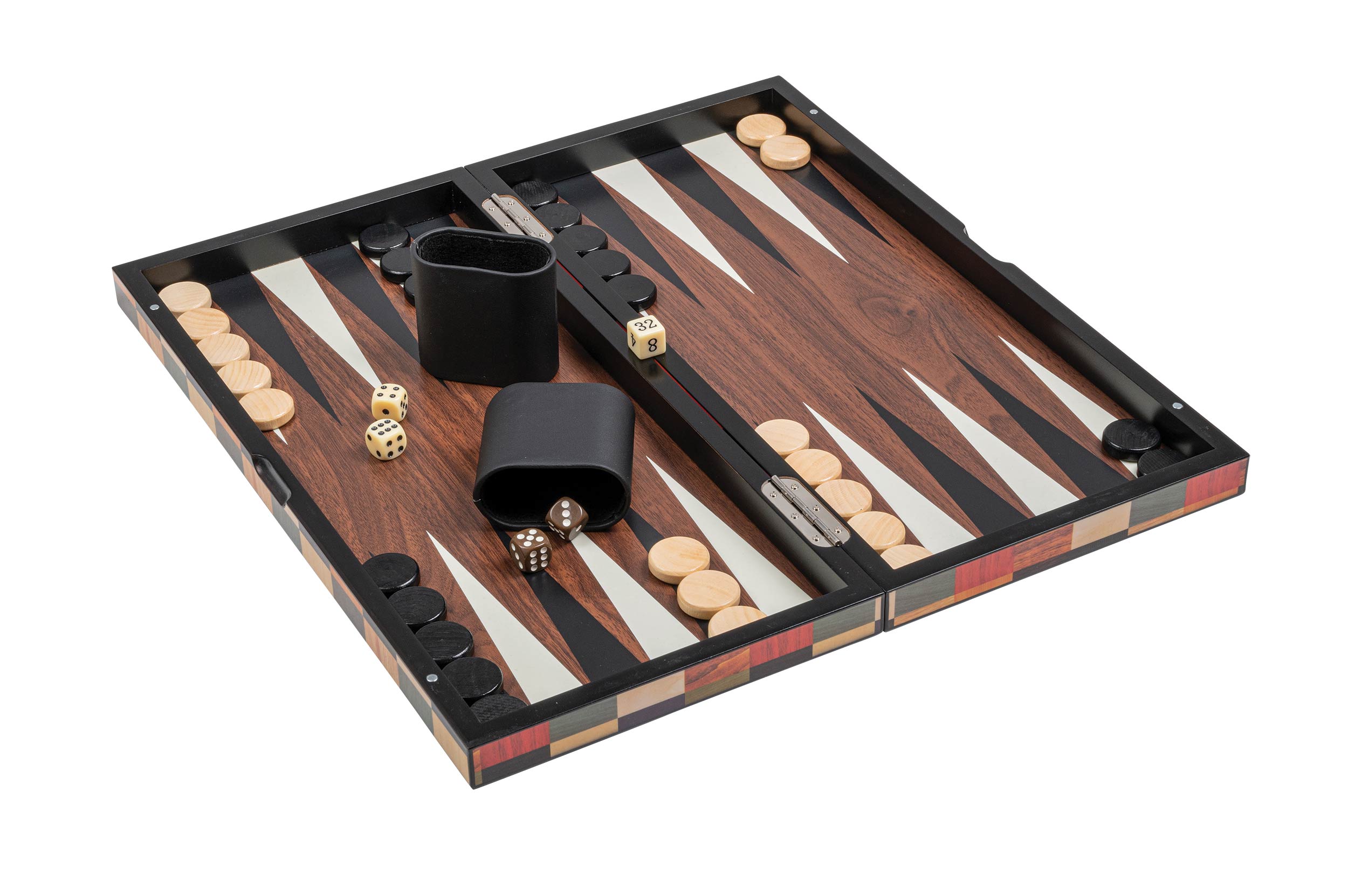 Backgammon Fourni, large, magnetic lock