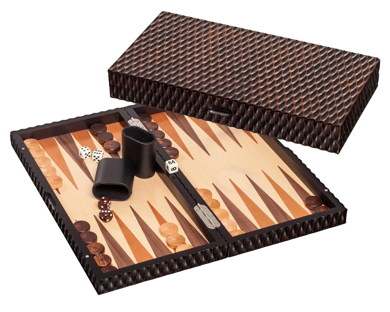 Backgammon Samothraki, medium, magnetic lock