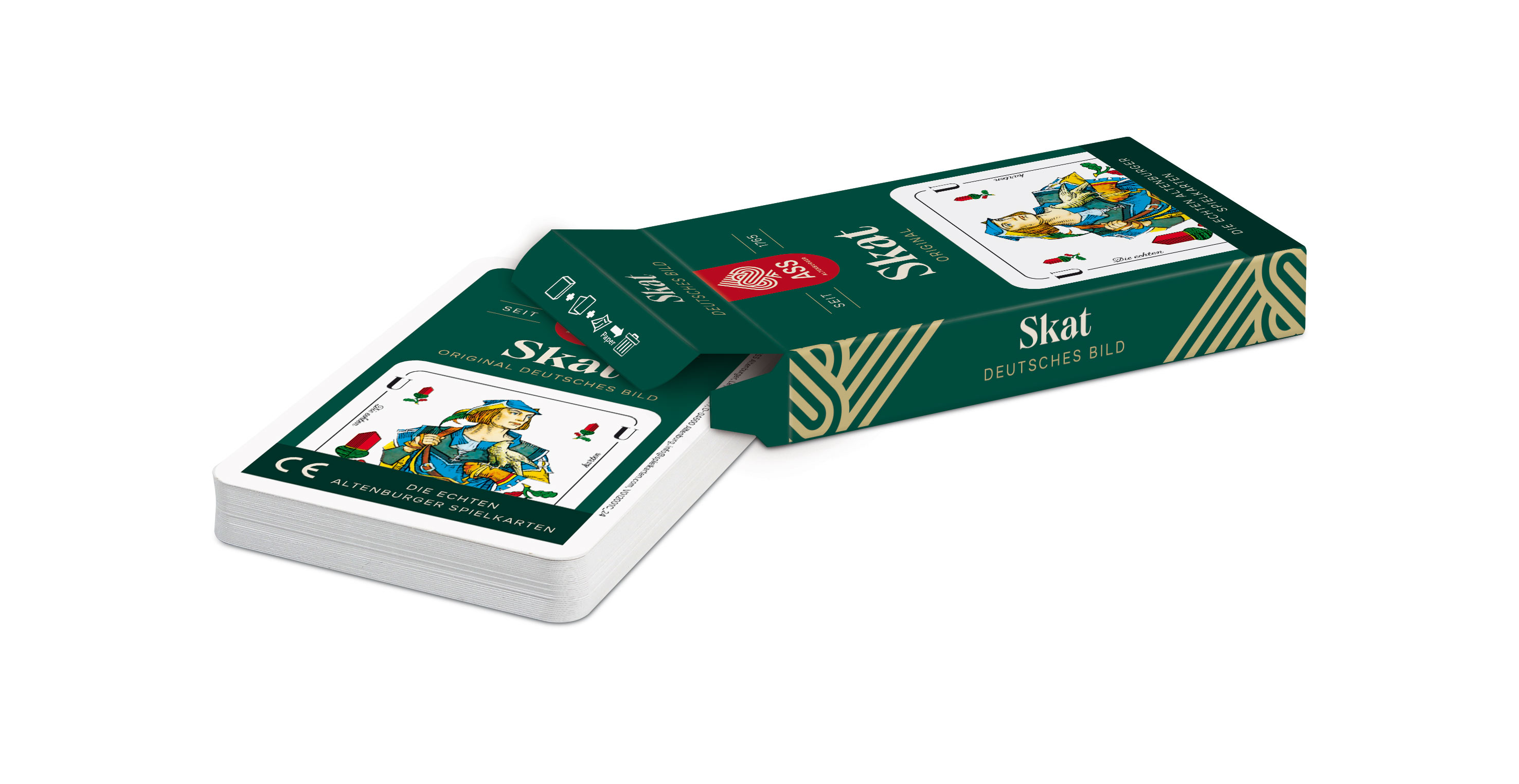 ASS, Skat, german image, pack of 10, FSC Mix
