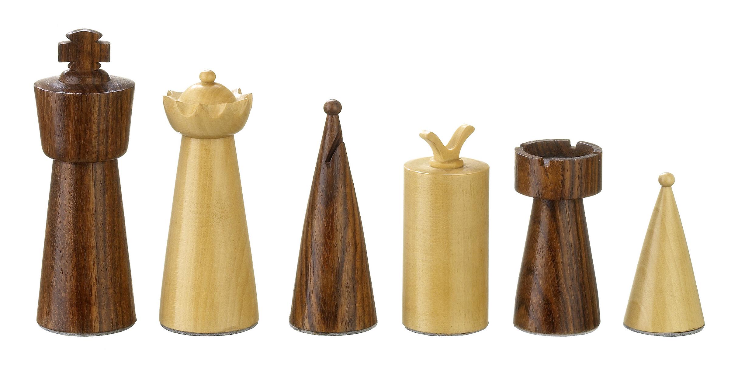Schachfiguren Galba, Königshöhe 90 mm, in Holzbox